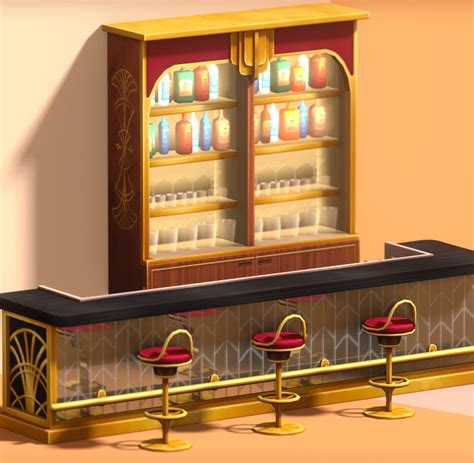 Art Deco Lounge By Littledica Liquid Sims