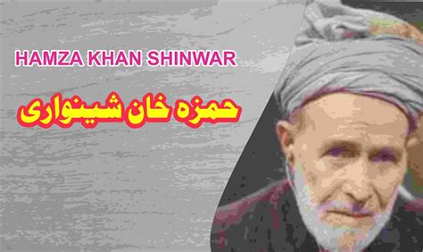 Hamza Babaameer Hamza Khan Shinwari Biography