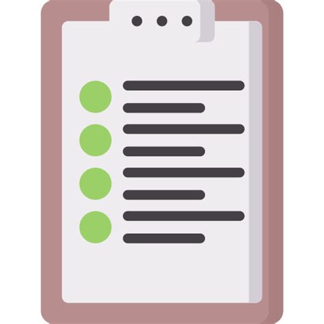 Clipboard Special Flat Icon