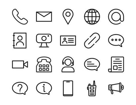 Contact Icons Vector Art Icons And Graphics For Free Download