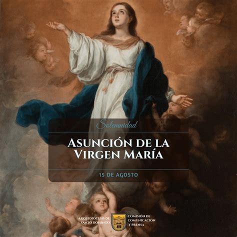 Hoy La Iglesia Celebra La Asunción De La Virgen María Modelo Y