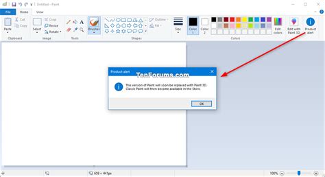 In addition to the new 3d capabilities, many of the classic 2d features from microsoft paint are available to use. Restore Paint app in Windows 10 - Page 4 - | Tutorials