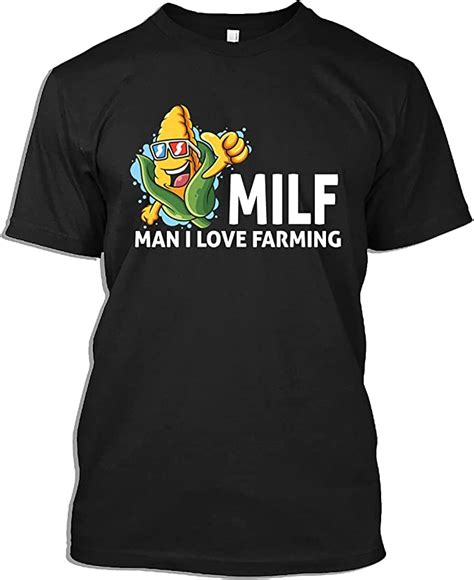 farmer tshirt milf man i love farming t t shirt for men amazon ca clothing shoes