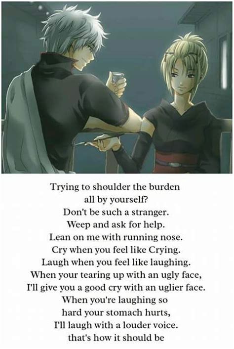 A difference is small, if instead of water there sorachi's quotes :d. Gintama Quotes | Anime Amino