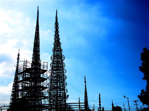 watts towers | from wikipedia: The Watts Towers or Towers of… | Flickr