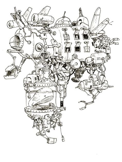 Draw Jerel Draw Mechanical Art Drawing Machine Steampunk Drawing