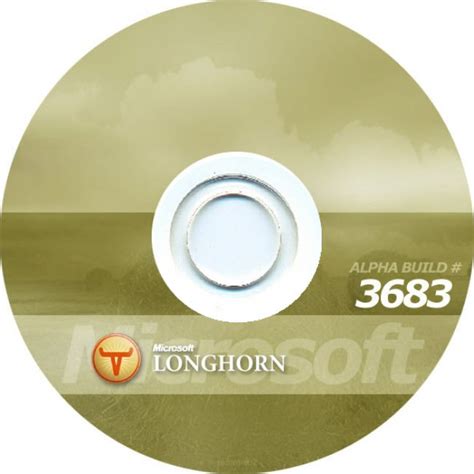 Windows Longhorn Alpha Built 3683 Cd Pc Covers Cover Century Over