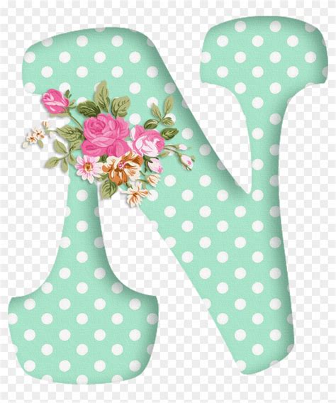 Flores Com A Letra N