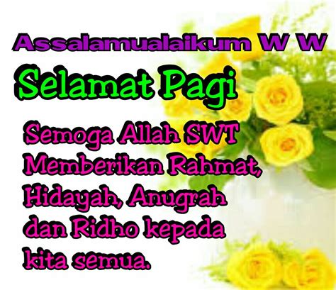 Selamat Pagi Kata2 Islami : Kumpulan DP BBM Motivasi Pagi Hari Penuh Makna & Semangat
