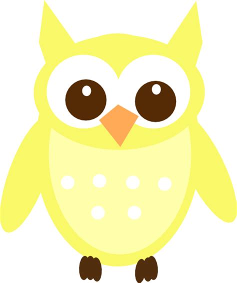 Light Yellow Owl Clip Art At Vector Clip Art Online