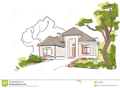 Affordable and search from millions of royalty free images, photos and vectors. Real Estate Illustration stock illustration. Illustration ...