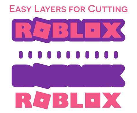 roblox logo bundle svg png pdf vector vinyl decal cricut etsy images
