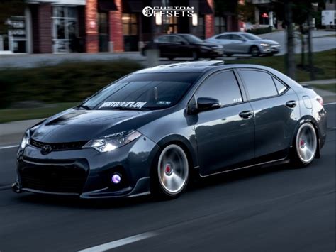 Do 17x8 +35 wheels on 215/45 tires fit on a 2016 toyota corolla fwd with tein coilovers? 2016 Toyota Corolla Wheel Offset Flush Coilovers | 551632 ...