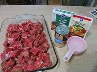 Can i still make stew beef? Ingedients 2 lb. stew meat, 1 can cream of mushroom, 1 ...