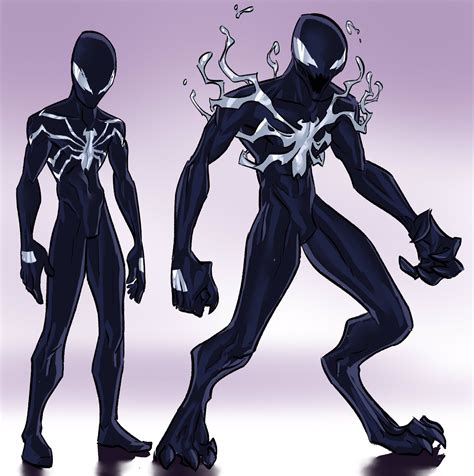 Black And White Spider Man Art