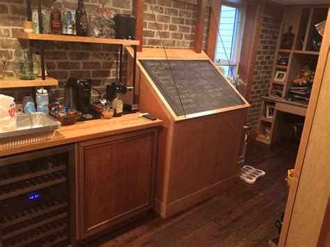 Ideal for your garage, basement, or cabin for mass storing capabilities. Deep freezer built-in with chalkboard grocery list cover ...