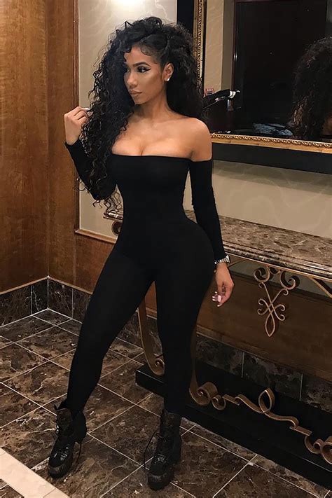 Women Off Shoulder Rompers Long Sleeve Sexy Club Solid Black Elegant