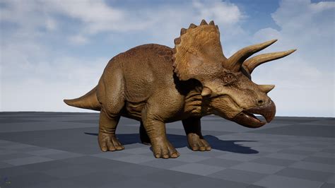 Triceratops In Characters Ue Marketplace