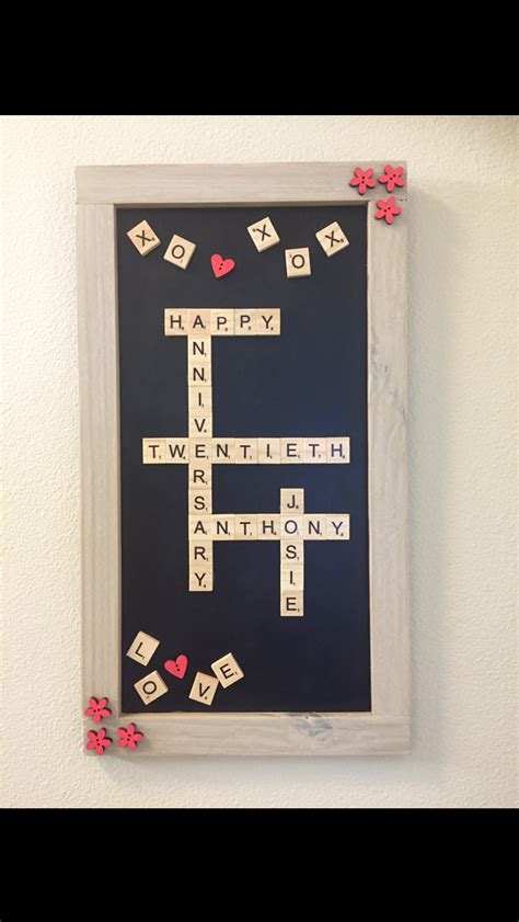 We did not find results for: DIY Scrabble 20th Anniversary for my friends | Anniversary ...