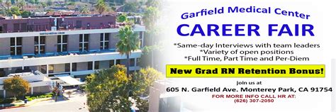 Coronavirus Covid 19 Community Update Garfield Medical Center