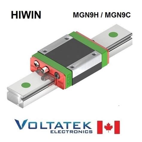 Hiwin Mgn9h Or Mgn9c Linear Bearing Block 9mm Voltatek Canada