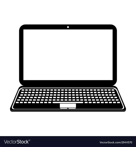 Laptop Icon Royalty Free Vector Image Vectorstock