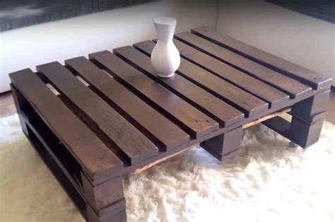 Pallet harvest table • 1001 pallets latest diy ideas » home » + 99 diy pallets ideas : This DIY Pallet Coffee Table Is The Coolest Wood Project Ever