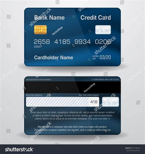 Credit Card Back Side Images Browse 1203 Stock Photos And Vectors Free