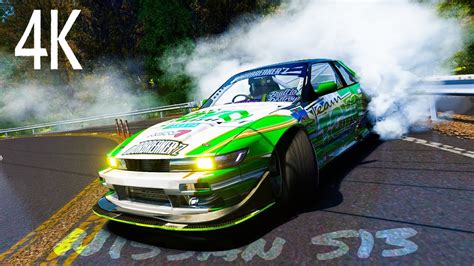 Drifting S Along The Dousojin Touge Wet Assetto Corsa Xbox