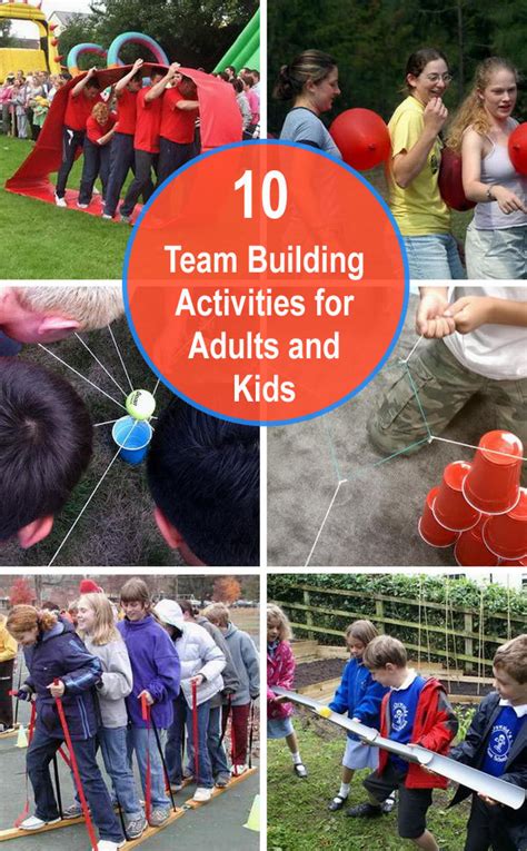 10 Team Building Activities For Adults And Kids 2022