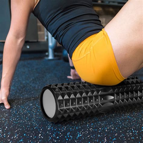5 in 1 foam roller set 18 muscle rollers stick massage balls workout exercises ebay