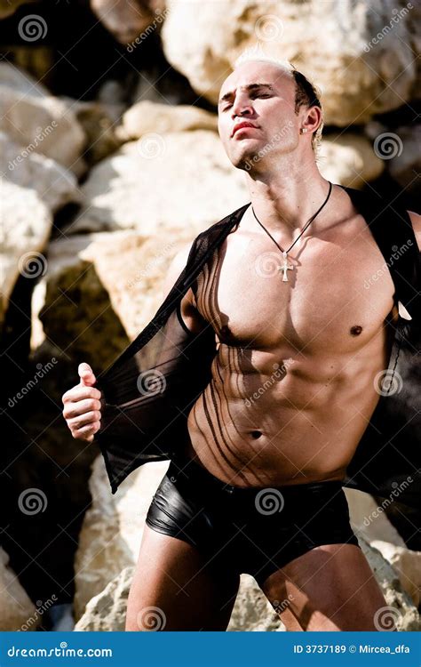 Male Stripper Stock Image Image Of Attractive Male Strenght