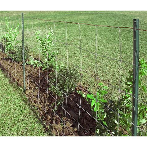 Red Brand Field Fence 330 Ft X 4 Ft Silver Steel Woven Wire Farm Woven