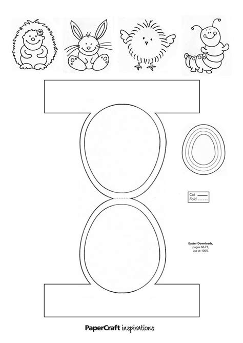 Pin85easterdownload2 1240×1753 Papercraft Templates Stencil