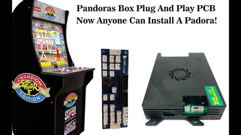 Pcb To Easily Install A Pandoras Box 6 Dx Into Arcade1up Or Full Size