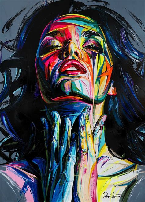 Abstract Face Art Wallpaper