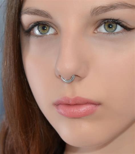 Septum Ringnose Ringpiercing C6a