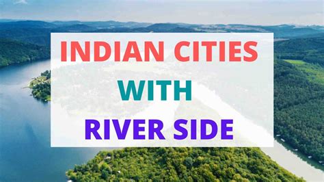 Indian Cities On River Banks Important For Ibps Clerk Gkfunda