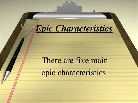 Ppt Epic Epic Hero Notes Powerpoint Presentation Free Download