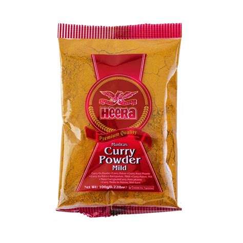 Heera Madras Curry Powder Mild 100g Rashan Pani