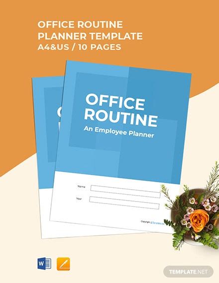 Free Sample Planner Template Word Apple Pages