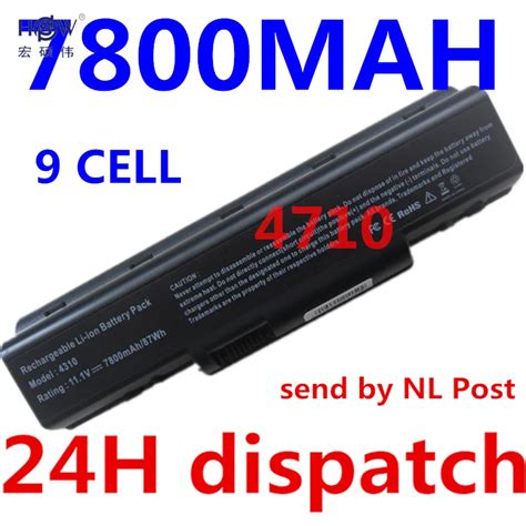 Hsw 7800mah Laptop Battery For Acer Aspire 4736g 4736z 4736zg 4740