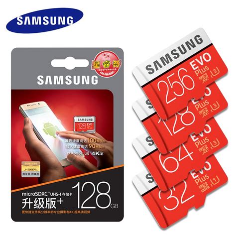Shop the latest sd card for video deals on aliexpress. SAMSUNG Memory Card 32GB SDHC 64GB micro sd 128GB 256GB SDXC EVO+ Class 10 C10 UHS TF Trans ...