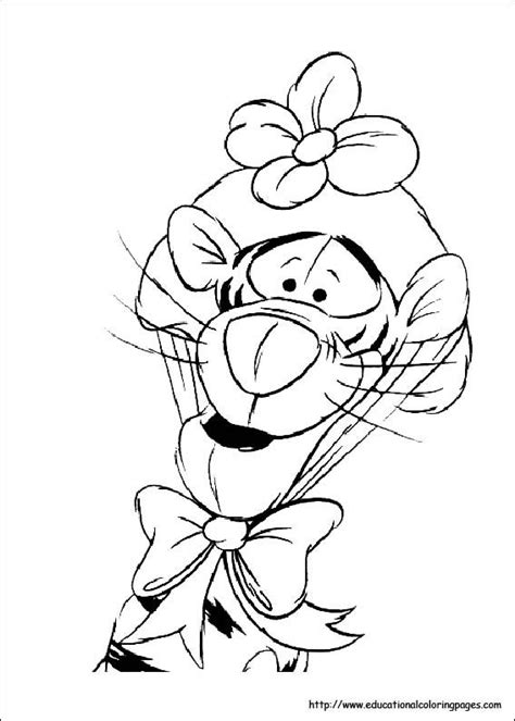 Winnie The Pooh Easter Coloring Pages Coloring Pages