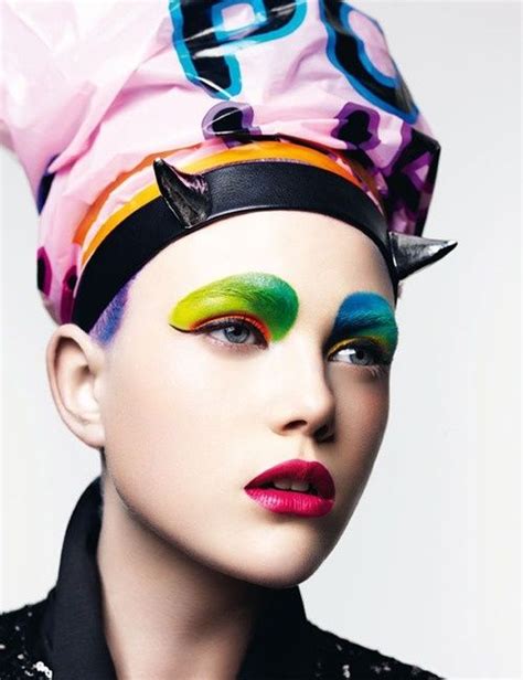 Pop Art Makeup Crazy Makeup Makeup Inspiration
