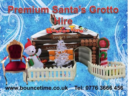 Ho Ho Ho Premium Santas Christmas Grotto Bouncy Castles Rodeo