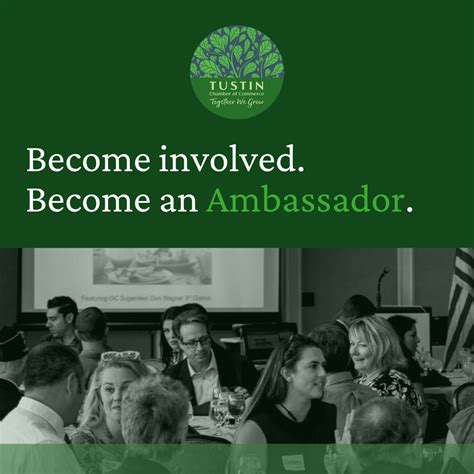 Get Involved With Our Ambassador Program Tustin Chamber Of Commerce