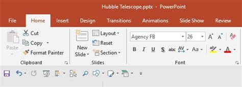 Quick Access Toolbar In Powerpoint 2019 For Windows Powerpoint