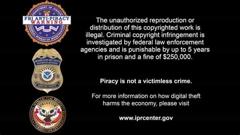 Fbi Anti Piracy Warning Logo