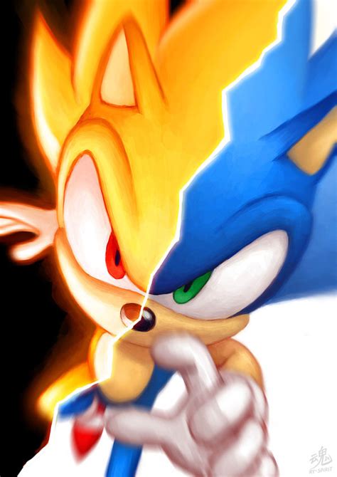 Super Sonic By Ry Spirit On Deviantart Festas De Aniversário Do Sonic